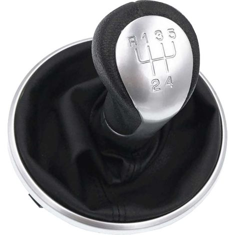 Pomello del cambio con guarnizione per Skoda Fabia II 2 (1/5)