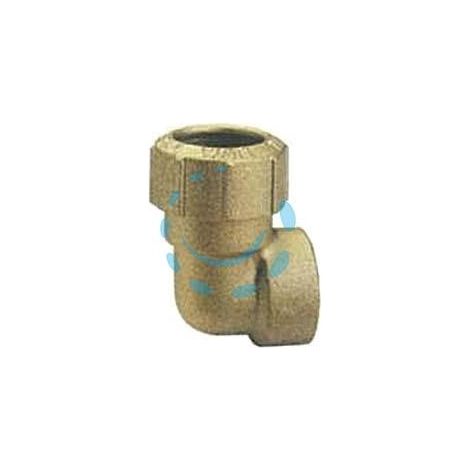 RACCORDO VX A "L" F PER TUBO POLIETILENE ART.045 - F 3/4" x ø mm.25