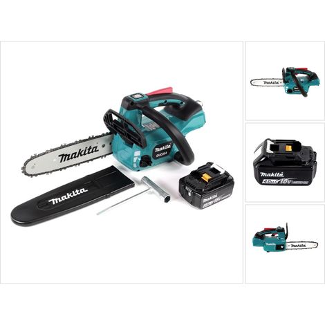 Makita DUC 254 M1 18 V Motosega brushless a batteria 25 cm + 1x Batteria 4,0 Ah - senza caricatore