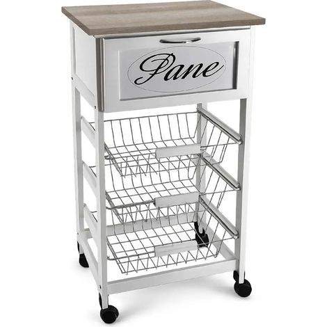 Carrito de cocina 47x37x85 bioclimático