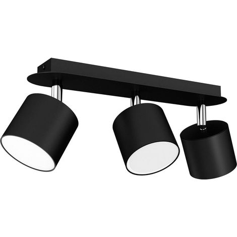 Plafoniera Milagro Dixie MLP7601 3 luci GX53 20W nera (1/5)