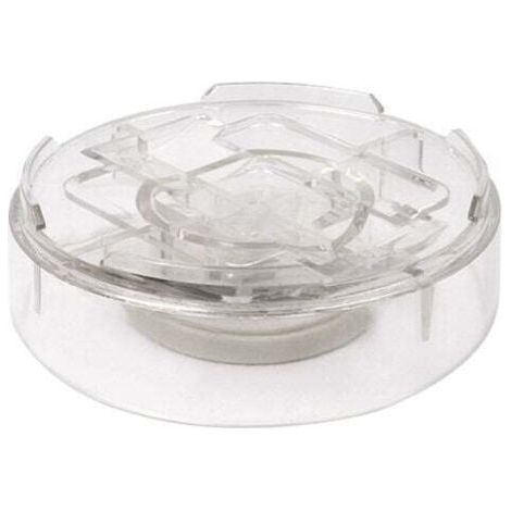 8 Pacs Transparent Lit Rehausseurs/Bed Riser/Rehausseurs de Meuble/Pieds de Meubles, Permettent à Raccorder Librement pour Ajouter la Hauteur Vous Voulez （ Rond）