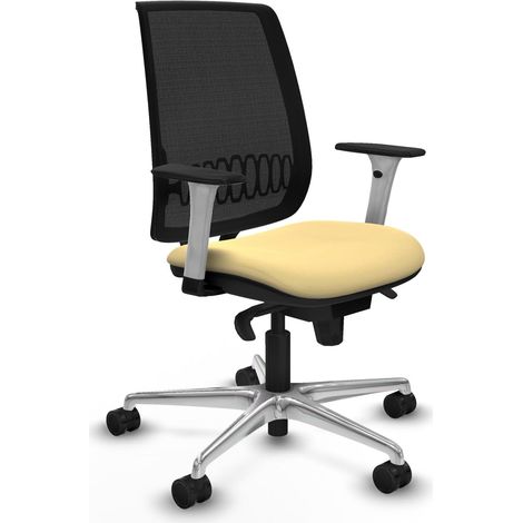 Bürostuhl piqueras y crespo Alares weiß bequemer Schaum (1/2)