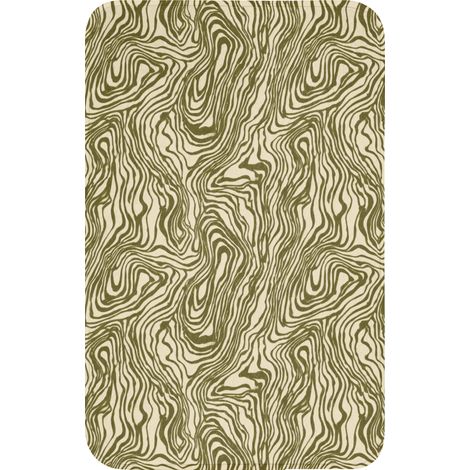 TAPPETINO PER WC Astratto - Marmo - Verde 50x80 cm