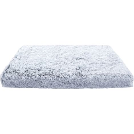 1 Tapis rectangulaire, peluche longue, lit douillet, accessoires animaux, salon chambre (1/5)