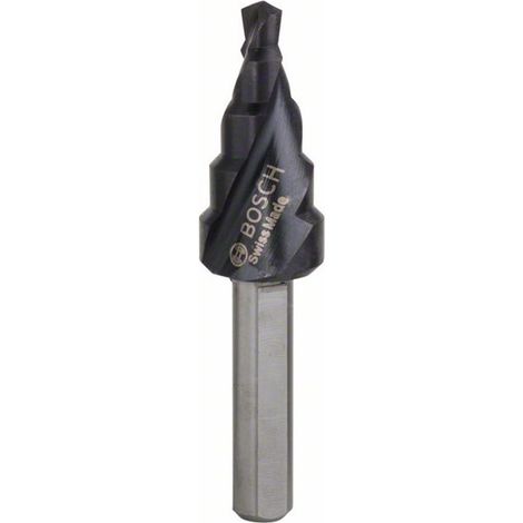 Bosch Stufenbohrer HSS-AlTiN 4 - 12 mm, 6,0 mm, 50 mm