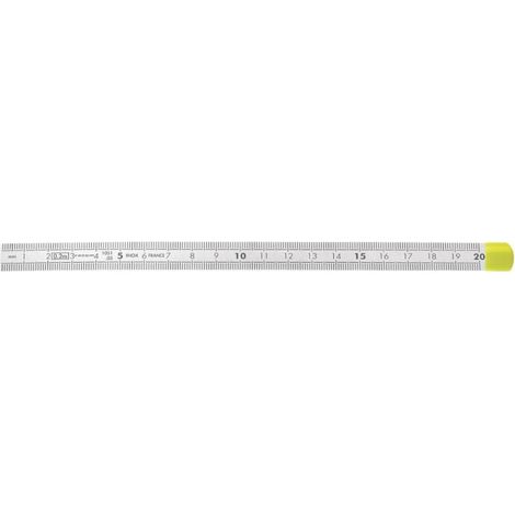 flexibles Lineal Facom dela.1051.03f Edelstahl doppelseitig fluoreszierend