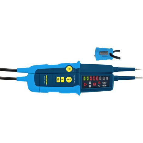Comprobador de tensión con pantalla LED de 1000 V + pantalla de campo giratoria PANCONTROL