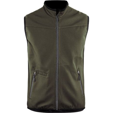 Veste softshell sans manches BLAKLADER 3850 - Vert foncé - XL (1/4)