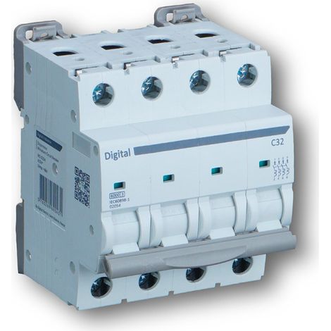 Disjoncteur 4x40 A C6 kA - Digital electric 02056