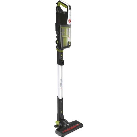 Hoover Hf522Sfp 011 39400961 Scopa Ricaricabile senza Fili H-Free 500 Plus, 290W, 84 Decibel, 19.5X25.2X107.9Cm, 0.45, Grigio/Rosso Metallico (1/5)