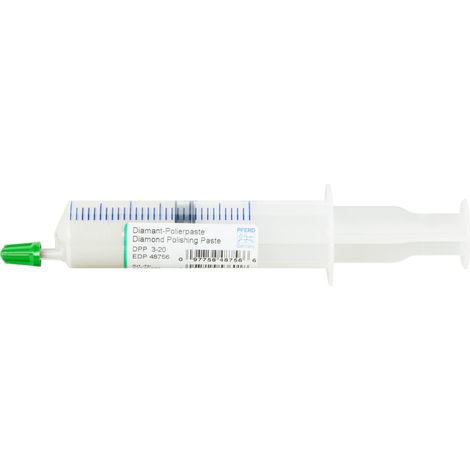 PFERD TOOLS Diamantpolierpaste DPP Korngröße 3µ sehr fein Spritze mit 20g für hartes Material