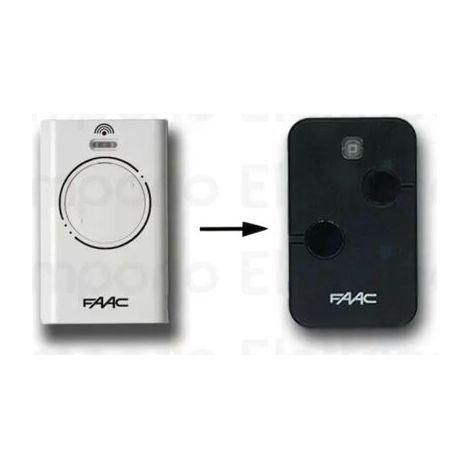 Télécommande FAAC 15 à 2 canaux XTO2 SLH-SL-DS-RC 433 MHz 787032 15 (anciennement code 787007) (1/3)