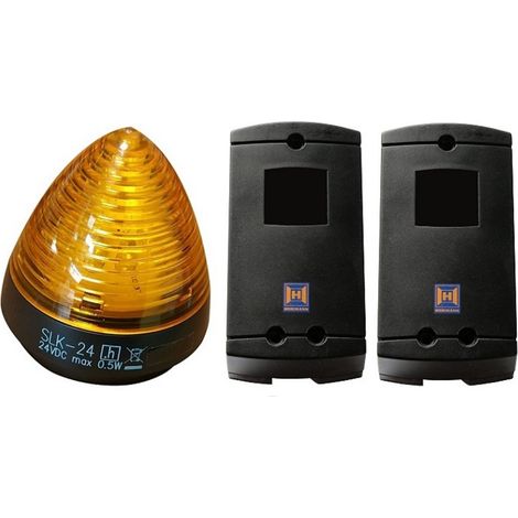 Set de signalisation sk - photocellules + clignotant pour motorisations lineamatic - hormann 437989