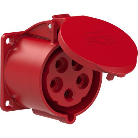 PCE 325-6tt Presa da pannello CEE 32 A 5 poli 400 V 1 pz. (1/2)