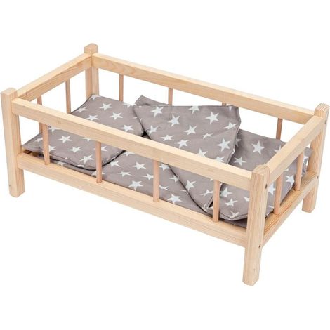 Culla con biancheria da letto
