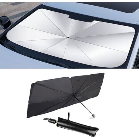 Ombrellone parasole pieghevole per auto Citroën da C1 a C8 e da DS3 a DS5 – Protezione UV, isolamento termico, fissaggio anteriore interno