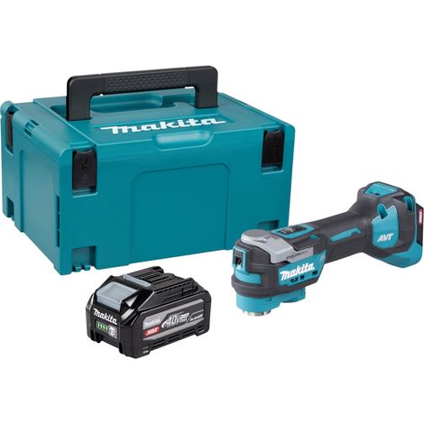 Makita TM 001 GU101 Akku Multifunktionswerkzeug 40 V max. Starlock Max Brushless + 1x Akku 4,0 Ah + Makpac - ohne Ladegerät (1/5)