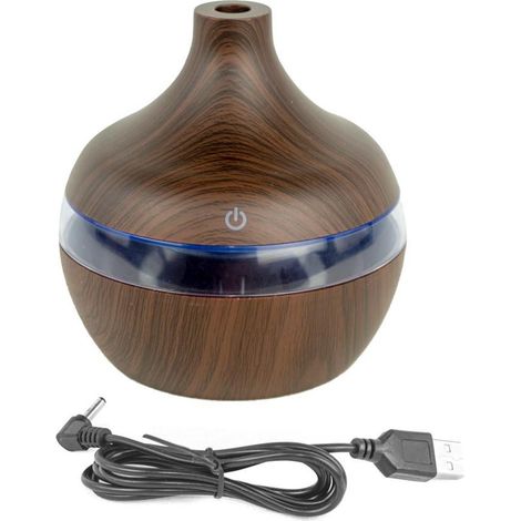 Diffuseur aromathéraputique Setablu 300 ml avec huile aux extraits aux 31 herbes  Couleur: Marron foncé