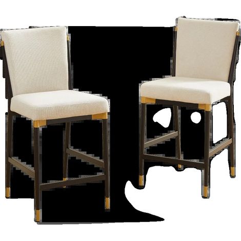 Silla de comedor, diseño que ahorra espacio, asiento cómodo, 2 piezas-G (1/2)