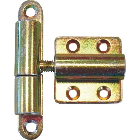 Charnière coulissante réglable 83x40 mm Alberts