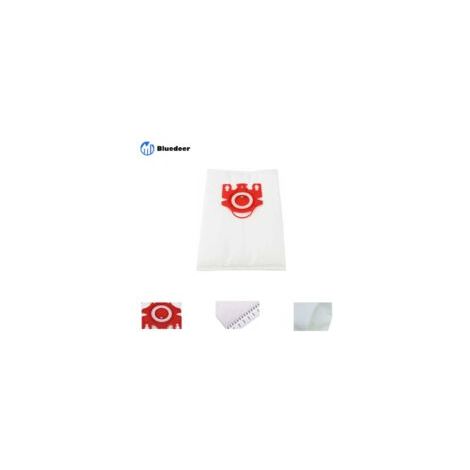 Sacs pour aspirateur Miele HyClean 3D Efficiency FJM (réf. 9917710), compatibles avec les aspirateurs Miele à sac, boîte de 4 sacs H345 (1/2)