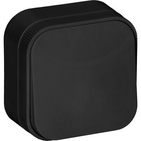 Interruptor de superficie unipolar ToDo IP20 negro