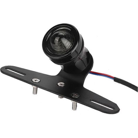 Universelle LED-Rückleuchte für Motorräder, Kennzeichenbeleuchtung, Bremslicht, 12 V (1/5)