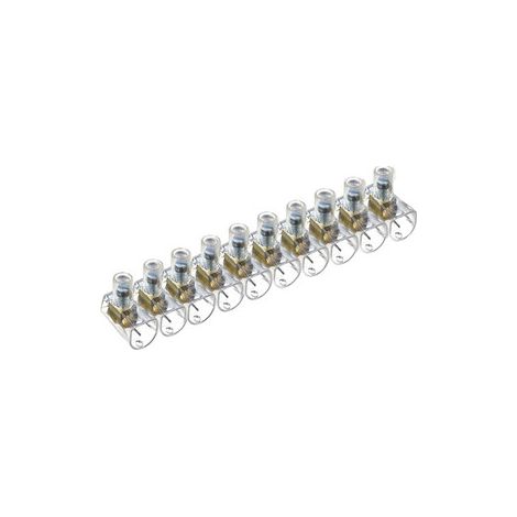 MORSETTO UNIPOLARE FINO A  2,5 MM DA 10 POLI Q.TA 10