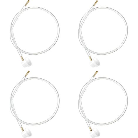 4 Pcs Tuyau d'extension de Rallonge pour Bombe Aérosol, Tuyau Rallonge Pulverisateur, 4,5 mm x 60cm Buse Aerosol pour Tête de Pulvérisation, Accessoires d'Aérosol (1/5)