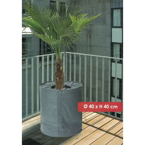 Thermo-Topfschutz 40x40cm Winterschutz Pflanzenschutz Frostschutz Kälteschutz (1/2)