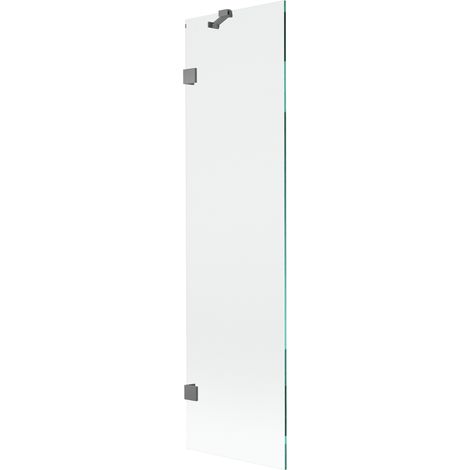 Mexen Lunar Duschabtrennung 1-flügelig 50 x 150 cm, transparent, Gun Metal - 897-050-000-95-00 (1/5)