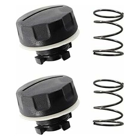 Lot de 2 capuchons à tête de fil pour Stihl FS38 FS40 FS45 FS46 FS50 FSE60 FSE71 FSE81 FSA65 FAS85 Tête de coupe AutoCut C4-2 C5-2 Remplace 4006 710 4001 (1/3)