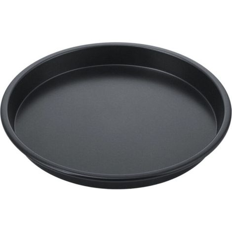 Plaque à pizza, plaque de cuisson antiadhésive en acier au carbone, plaque de cuisson pour micro-ondes, moule à tarte, plaque à biscuits, convient aux cuisines et aux restaurants.