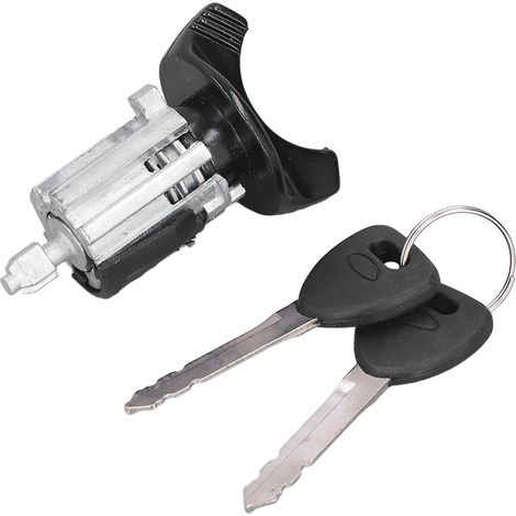 Cylindre de serrure d'allumage avec clé F1DZ11582E, remplacement pour camions F150, F250 et F350 (1992-1995) (1/5)