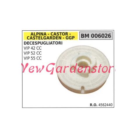 Puleggia messa in moto CASTELGARDEN motore decespugliatore VIP 42CC 52CC 006026