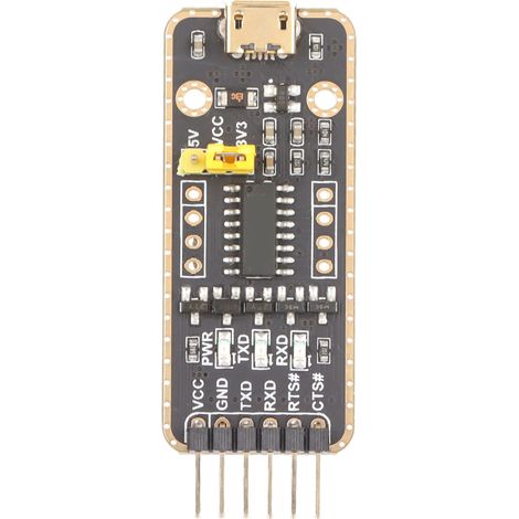 Antistatisches serielles Kommunikationsmodul mit CH343G-Chip, Micro-USB zu UART TTL, universelles serielles Kommunikationsmodul (1/5)