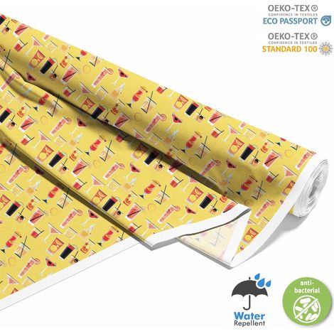 TISSUS DÉCORATIFS D'EXTÉRIEUR OXFORD - Motif Cocktail  DX8796 (1/5)