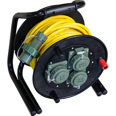 Enrouleur de cble THW 230 V, 16 A (1/2)