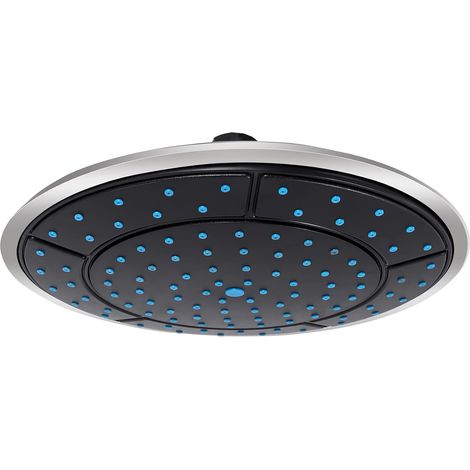 CCYKXA 1 Piece 25cm Round Plastic Rain Shower Head Nozzle Cabin Accessories for Bedroom (1/5)