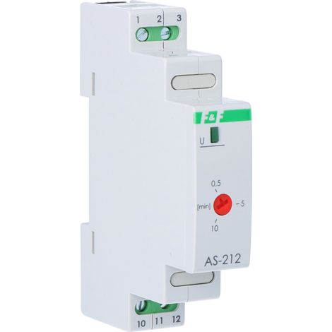 Treppenlichtzeitschalter 16A 0,5-10min 230V AC AS-212 (1/3)