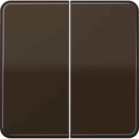 Jung Wippe 2fach, Duroplast, Serie CD, braun CD 595 BR (1/2)