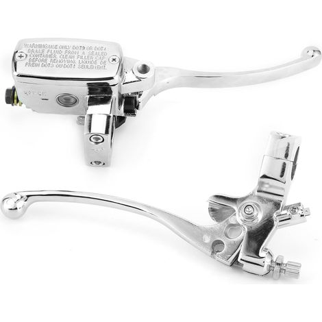 Brenoo Maître Cylindre d'Embrayage, Leviers de Moto pour Modèles Universels Pièces de Réparation et Accessoires de Véhicule à Deux Roues (1/5)