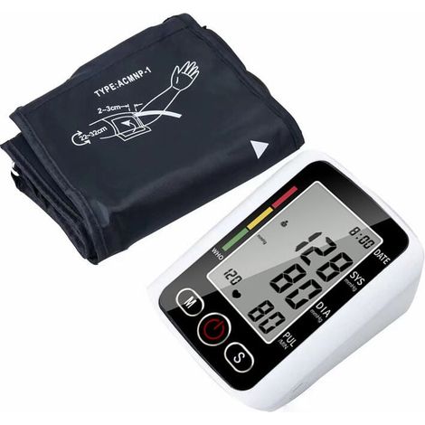 Home Electronic Blood Pressure Monitor, Electronic Blood Pressure Monitor, Automatic Upper Arm Blood Pressure Monitor