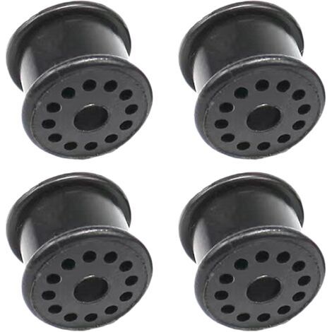Lot de 4 joints de levier de vitesse pour Ford Fiesta, joint en plastique portable pour manuel, noir, résistant à l'usure, manchon en caoutchouc pour Ford Fiesta Focus 4S6P7412AA (1/4)