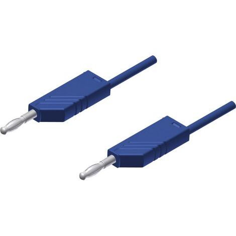 Hirschmann Test & Measurement MLN 25/2,5 BL Messleitung Lamellenstecker 4 mm Lamellenstecker 4 mm 25 (1/3)