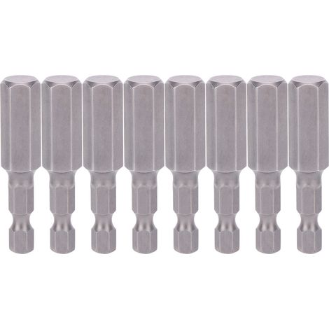 Packung mit 10 Ersatzbits für 50-mm-Sechskant-Magnet-Elektroschraubendreher (1/5)