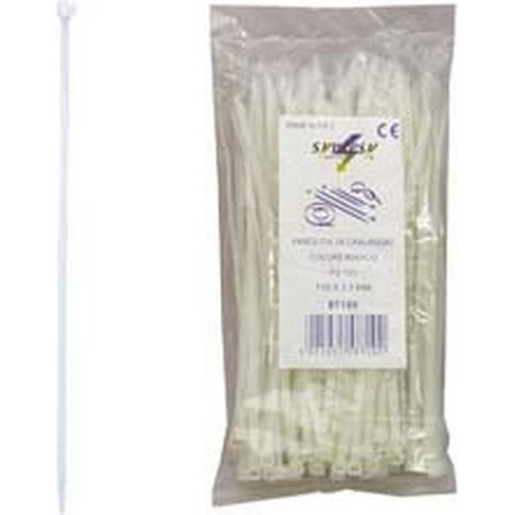 1BS FASCETTE NYLON NATURALE - mm.9,0x600