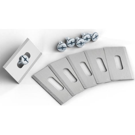 Ahlsen Pack de 30 cuchillos cortacésped para Husqvarna con hoja de acero inoxidable de doble afilado 35,818,5 mm (1/5)
