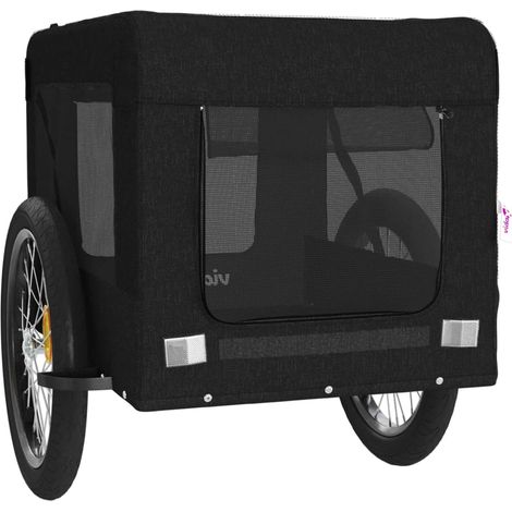 Rimorchio/carrello per animali domestici nero 020044227
